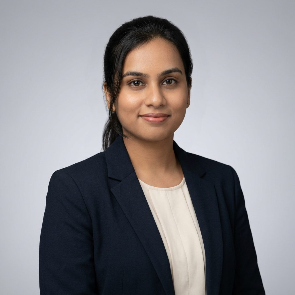 Portrait of Sneha Murthy, Vedic Maths Faculty at Ganit Sutra